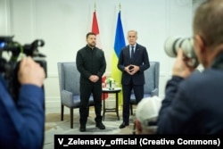 Президент України Володимир Зеленський зустрівся з прем’єр-міністром Канади Марком Карні, 10 вересня 2026 року