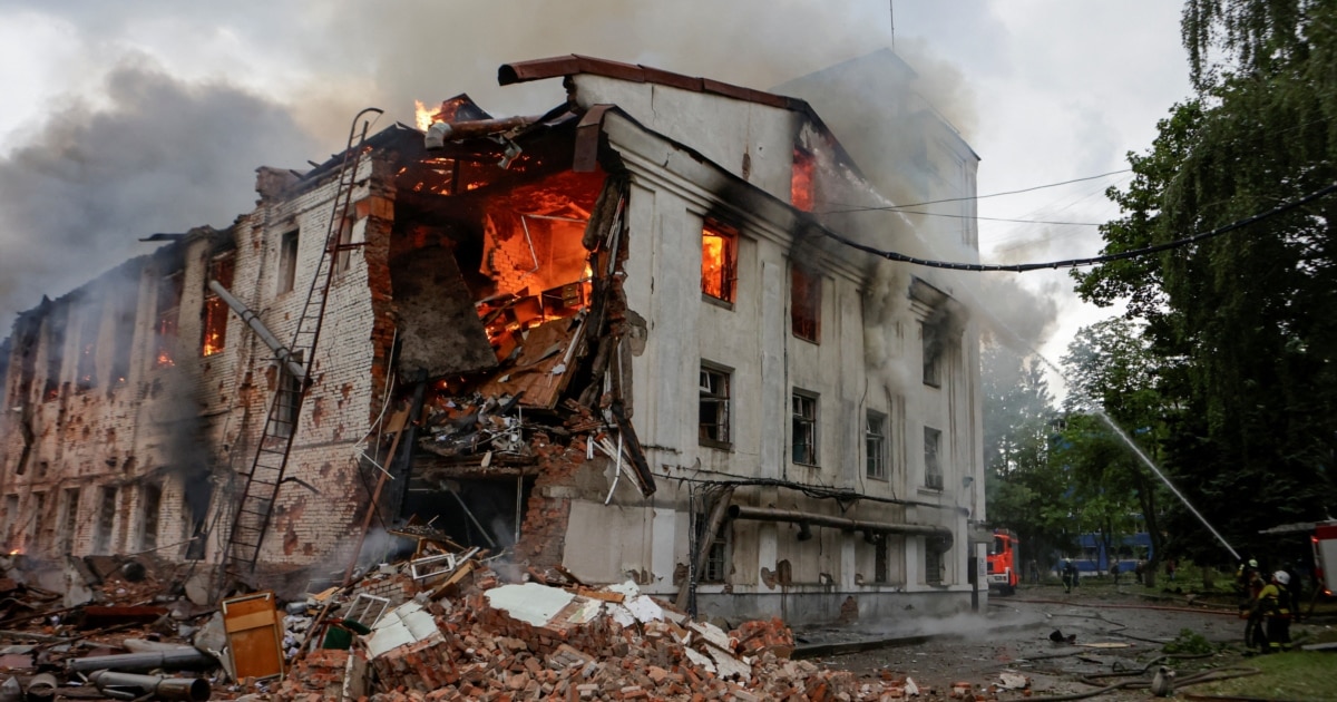 Russia Launches ‘Most Powerful’ Overnight Attack On Kharkiv, Killing Three