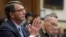 U.S. Defense Secretary Ash Carter (left) and Joint Chiefs Chairman Marine Corps General Joseph Dunford testify before a House Armed Services Committee hearing in Washington, D.C., on December 1.