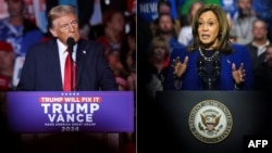 Donald Trump és Kamala Harris