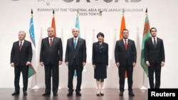 Нишасти раҳбарони Осиёи Марказӣ ва Ҷопон. Токио, 20-уми декабри 2025