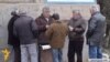 Armenia - Unemployed men play cards in Armavir province, 11Feb2016.