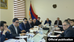 Armenia -- The first session of a state commission on constitutional reform, Yerevan, February 21, 2020.