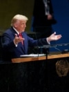 Президент США Дональд Трамп на сесії Генеральної асамблеї ООН