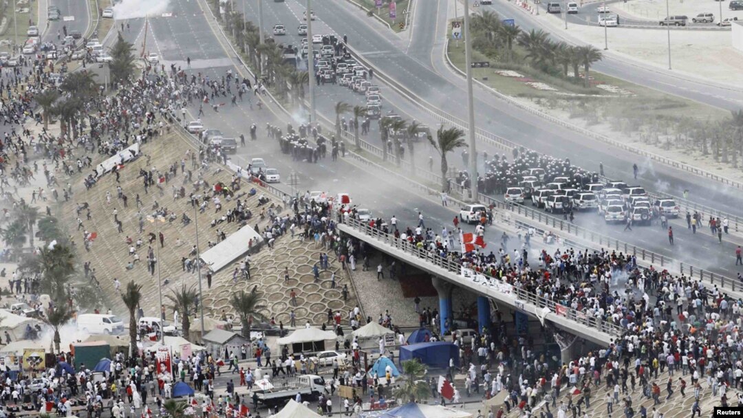 Manamada etirazçılarla polis arasında qarşıdurma, 13 mart 2011