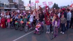 Деца маршираа „За заедничка Македонија
