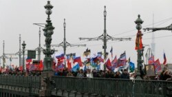 Вчерашний "Русский марш" в Петербурге