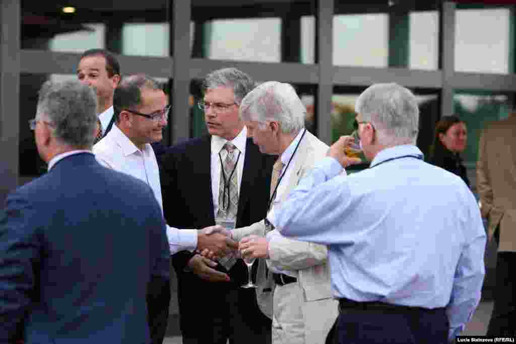 Staff Reception Celebrating RFE/RL&#39;s 20th anniversary in Prague, RFE/RL headquarters, Czech Republic, June 29, 2015