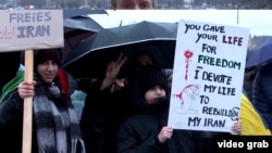 Учасики протесту в Мюнхені