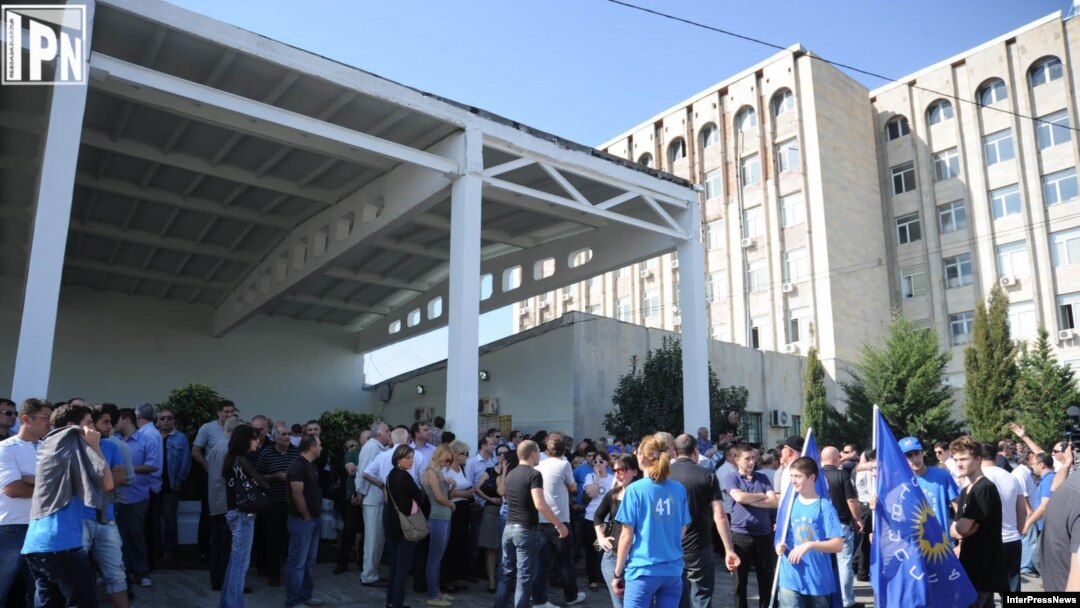 Акция перед Центризбиркомом 