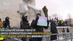 A Szabad Európa videójával bizonyította igazát egy tüntető