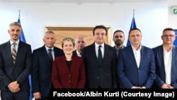 Marrëveshja midis partive shqiptare për pjesëmarrje të përbashkët në zgjedhjet parlamentare në Serbi u arrit me kryeministrin e Kosovës, Albin Kurti, më 29 shtator 2026.