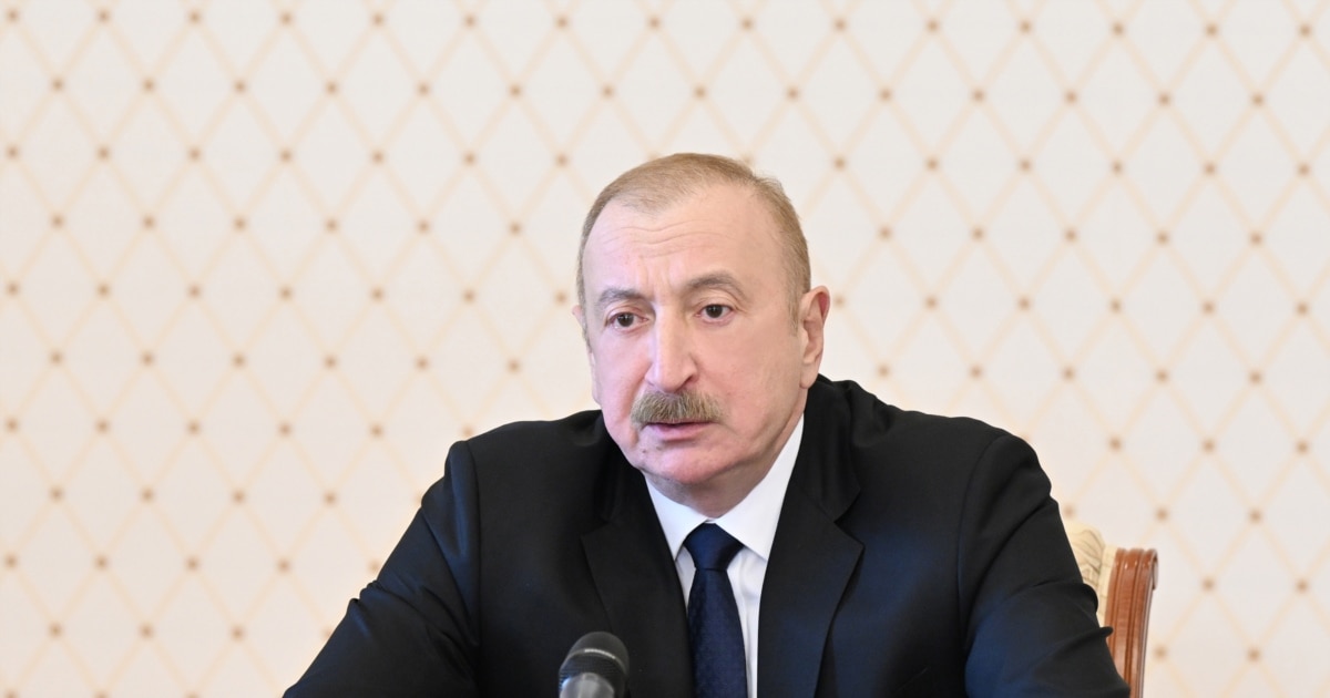 Aliev: We achieved peace with Armenia first by force, then by political means