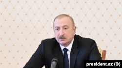 Азербайжандын президенти Илхам Алиев.