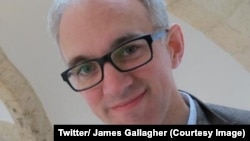 James Gallagher, jurnalist de știință la BBC4