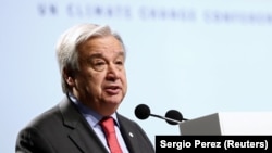 Sekretari i Përgjithshëm i Kombeve të Bashkuara, Antonio Guterres.