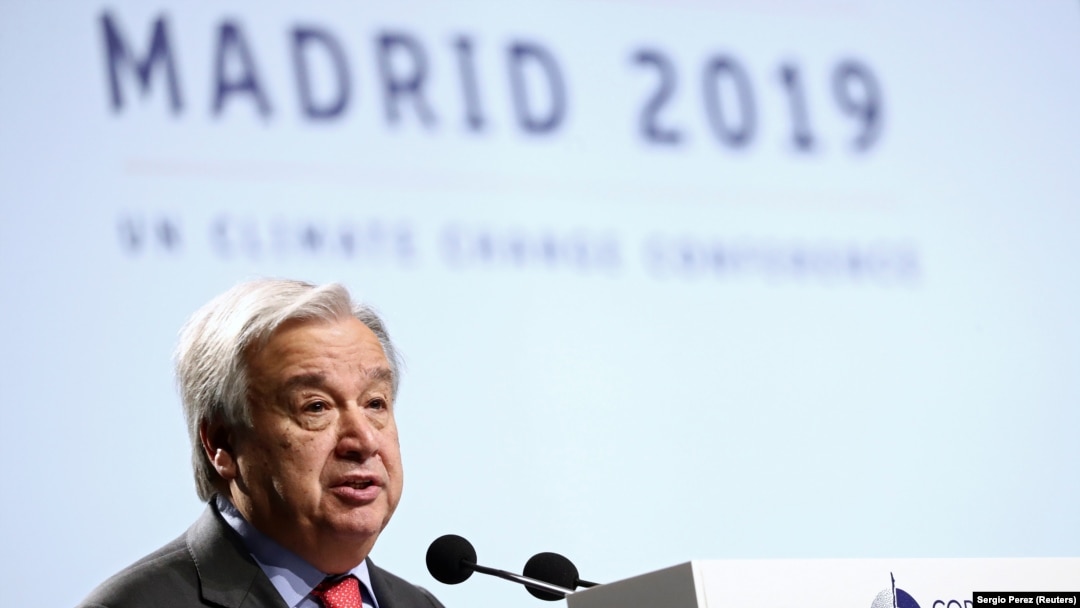 Gutereš na otvaranju konferencije u Madridu