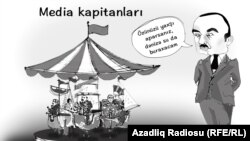 "Media". Karikatura.