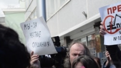 Москва: стихийное шествие против программы сноса домов (видео)