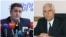 «Ուժեղ Հայաստան» խմբակցության պատգամավոր Դավիթ Ղազինյանը և նրա հայրը՝ Գագիկ Ղազինյանը 