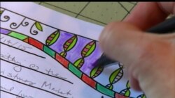 В США сели за раскраски (видео)