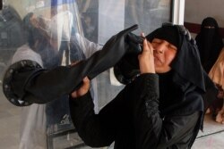 Коронавирусты анықтайтын тест орталығы. Хайдарабад, 20 маусым 2020 жыл.