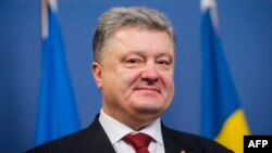 Украина президенті Петр Порошенко.