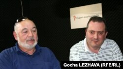 ფსიქოლოგი ზურაბ ბიგვავა და პოლიტოლოგი თენგიზ ფხალაძე