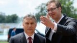 Premijer Mađarske Viktor Orban i premijer Srbije Aleksandar Vučić, Beograd 1. jul 2014.