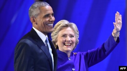 Obama Hails Clinton As 'Clear' Choice For White House