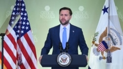 US Vice President JD Vance speaks during the inaugural Critical Minerals Ministerial meeting at the State Department in Washington on February 4. 