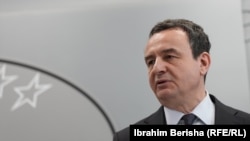 Kryeministri në detyrë i Kosovës, Albin Kurti.