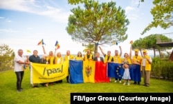 Igor Grosu, la o întâlnire electorală cu diaspora din Lisabona