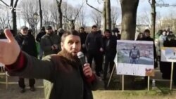 "Свободу Тумсо!" Чеченцы Франции поддержали Тумсо Абдурахманова