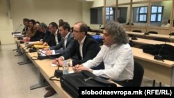 Скопје-Обвинетите Миле Јанакиески, Спиро Ристовски, Трајко Вељаноски и Владимир Атанасовски на прво рочиште од судењето за 27 април, 21.02.2020