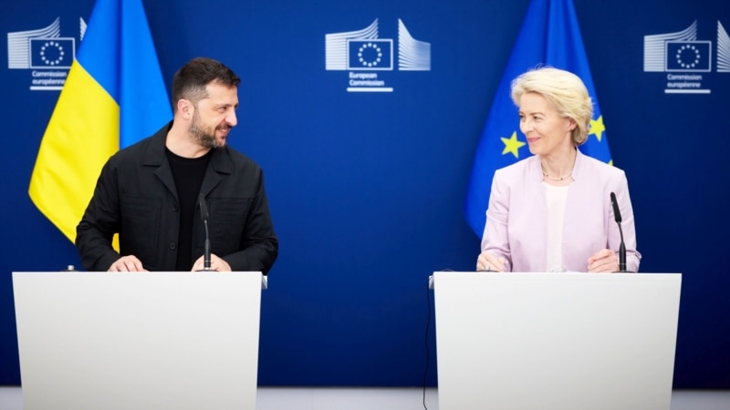 ზელენსკი ფონ დერ ლაიენზე: ჩვენ ერთნაირი ხედვა გვაქვს