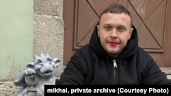 Міхал, адзін з удзельнікаў флэшмобу. Фота з прыватнага архіву