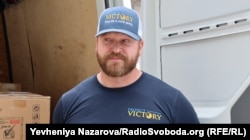 Джаред Мелоун під час візиту до Запоріжжя