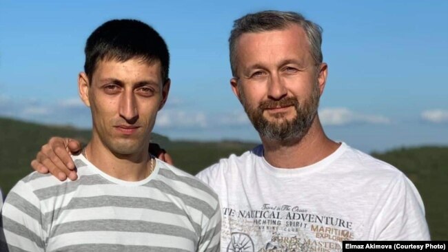 Асан Ахтемов (слева) и Нариман Джелял (справа)
