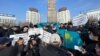Тіркелмеген Демократиялық партия белсенділерінің митингісі. Алматы, 16 желтоқсан 2021 жыл.