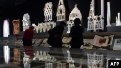  Изложба на скици и макети на Гауди в Националния музей на изкуствата на Каталуния в Барселона 