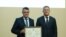 Прогосударственный эксперт Юлдаш Юсупов с главой Башкортостана Радием Хабировым