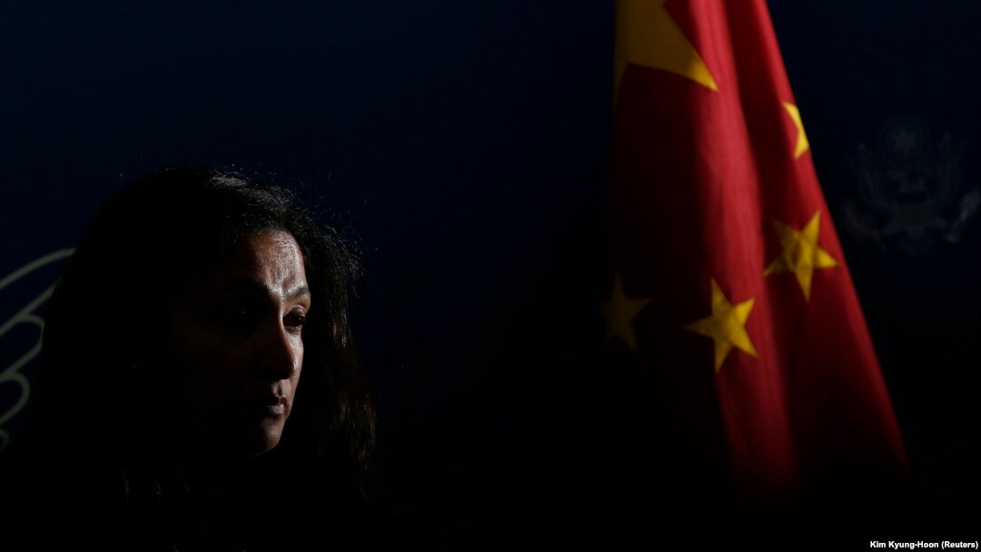 Uzra Zeja tokom jedne od konferencija u Pekingu 2013. godine