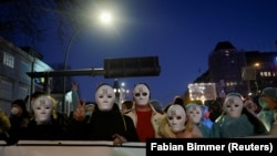 Protesti u Nemačkoj (arhivska fotografija: decembar 2021)