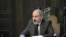 Armenian Prime Minister Nikol Pashinian during a government session (file photo). 