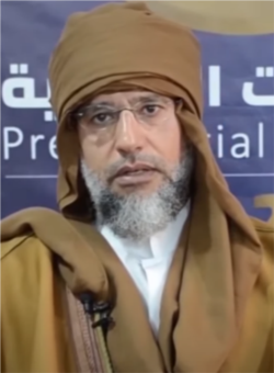 Сейф аль-Ислам Каддафи. Сабха, 15 ноября 2021 года