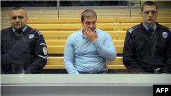 Darko Šarić u sudnici Specijalnog suda u Beogradu, 27. decembar 2021.