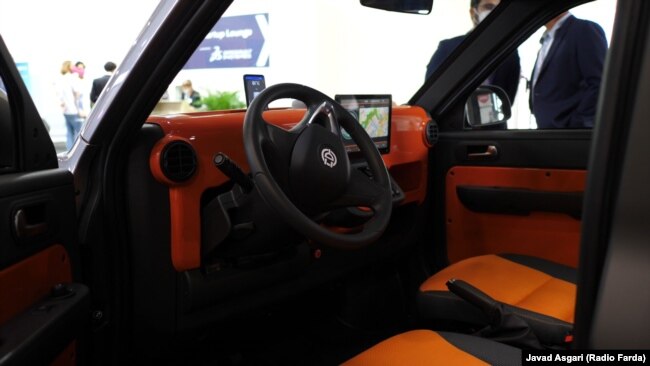 تصویری از طراحی داخلی خودروی سیتی‌وان