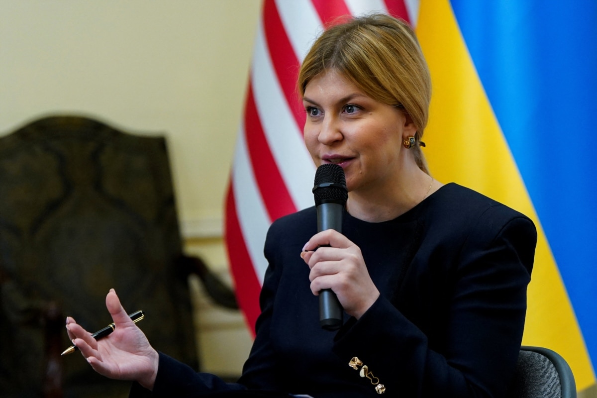 Olha Stefanishyna while serving as Ukraine's ambassador to the United States, February 24, 2026