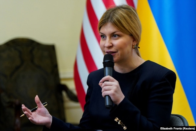 Ольга Стефанішина під час роботи послом України у США, 24 лютого 2026 року